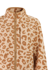 PRTWiba Leopard outdoor fleece zip up