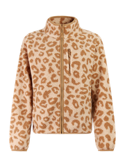 PRTWiba Leopard outdoor fleece zip up
