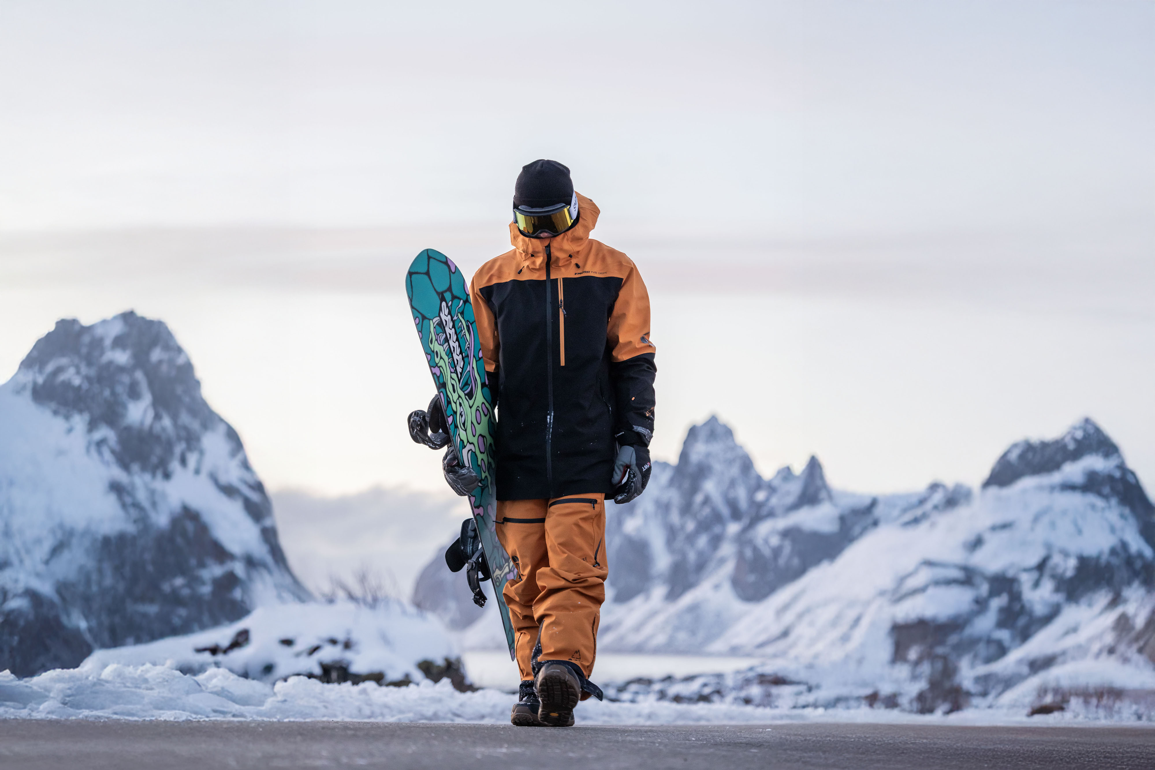 Protest PRTSIMA - Veste de snowboard - shadow grey/gris clair Protest PRTSIMA - Veste de snowboard - shadow grey/gris clair
