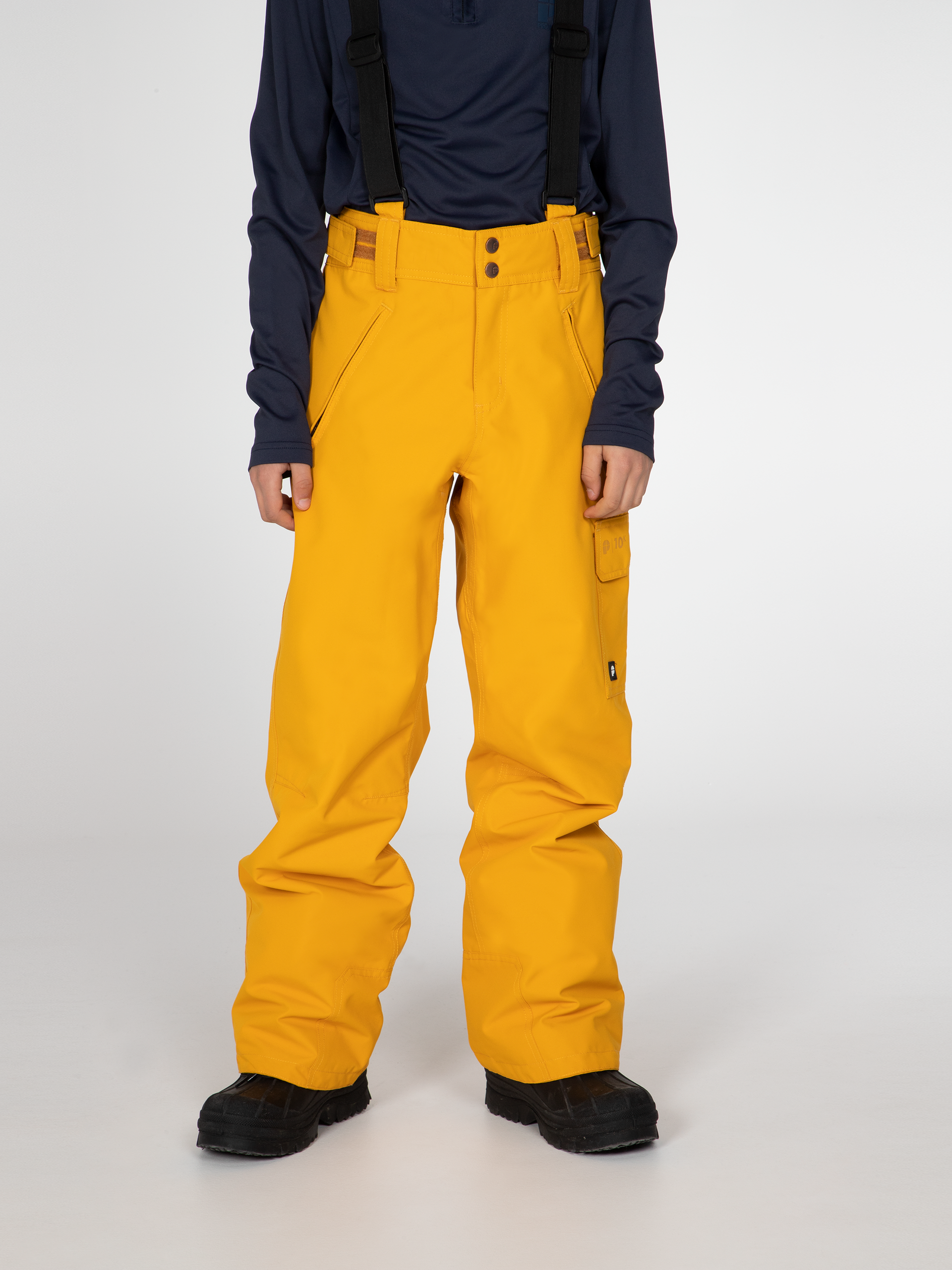jr trousers with suspenders Yellow | PROTEST United States