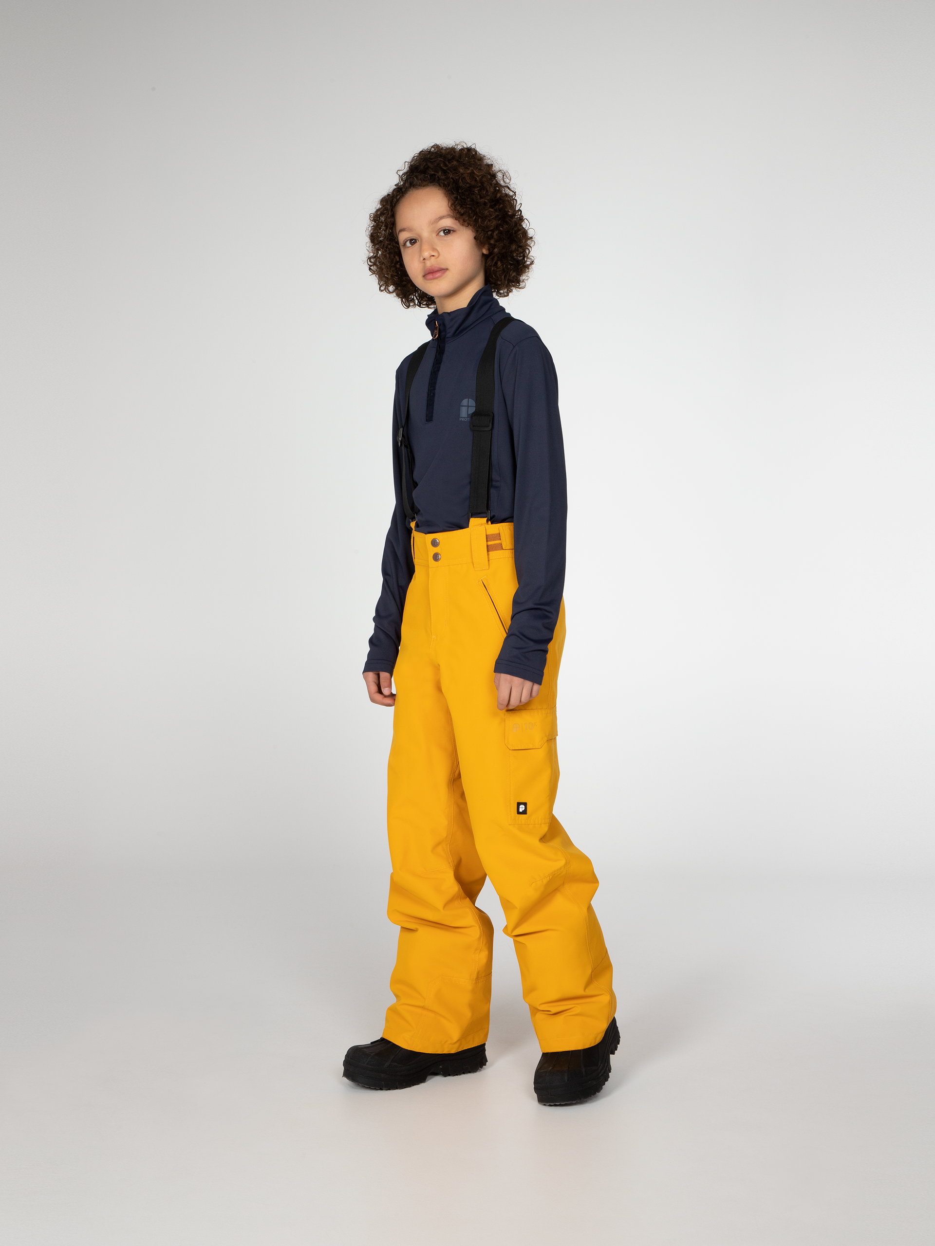 jr trousers with suspenders Yellow | PROTEST United States