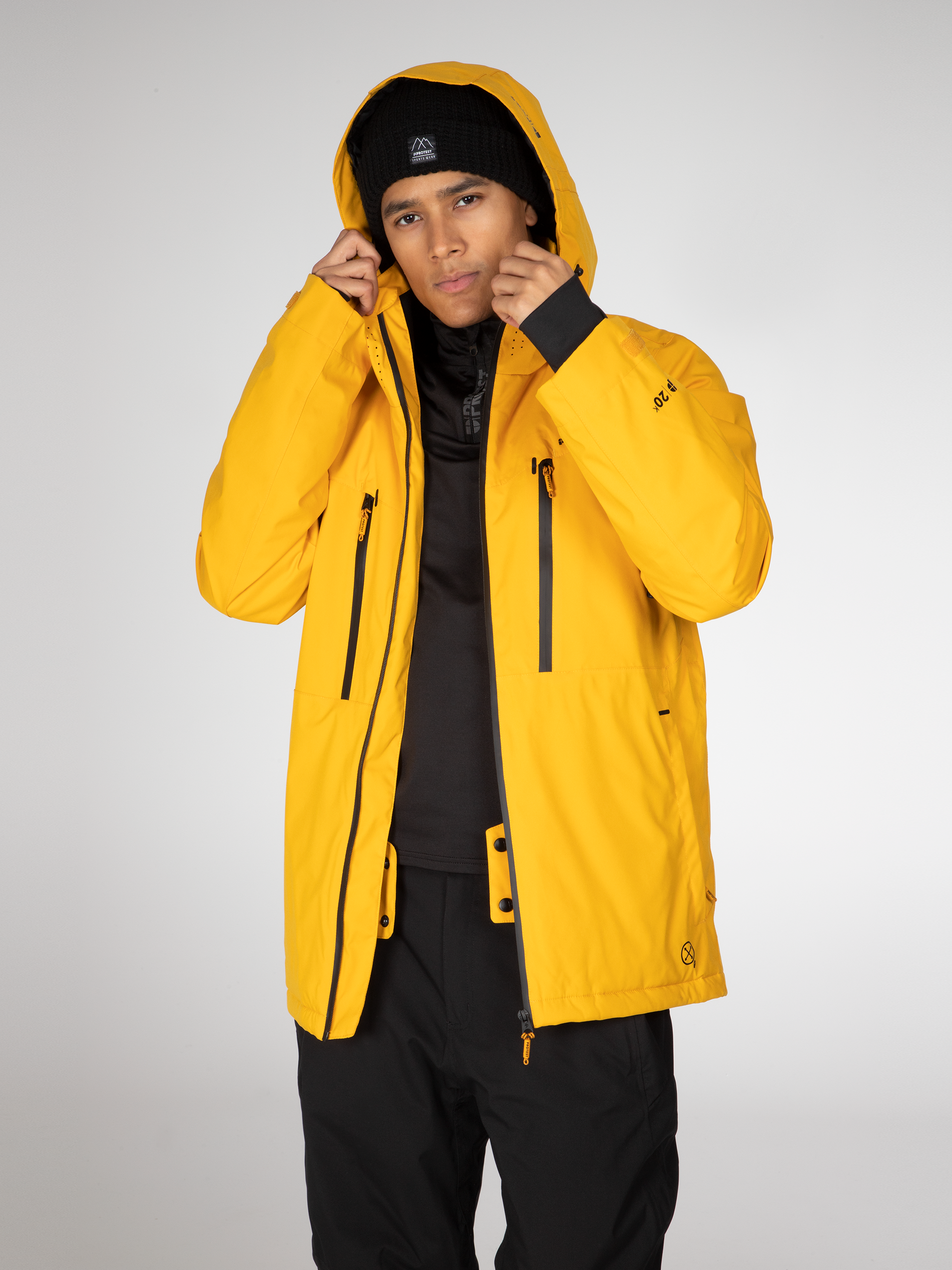 Details about   PROTEST TIMO MENS SNOW SKI SNOWBOARD JACKET DARK YELLOW UK SELLER 